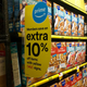 Some deals featured on aisle end caps are just for Prime members.